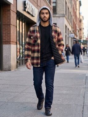 Flannel Chore Shirt Jacket